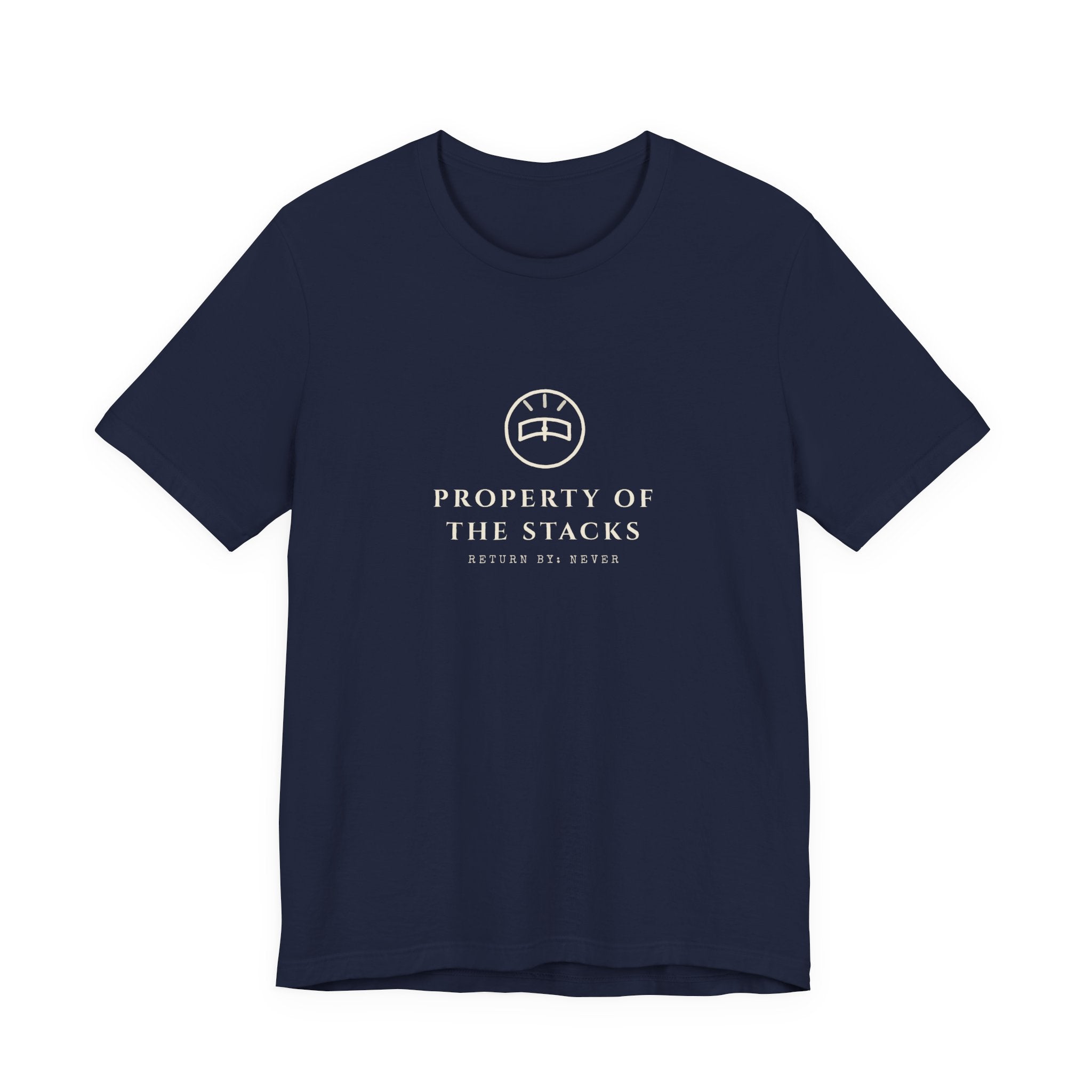 Property of the Stacks Minimalist Reader Sigil T-Shirt