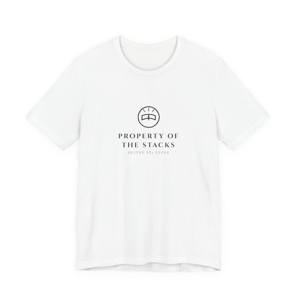 Property of the Stacks Minimalist Reader Sigil T-Shirt
