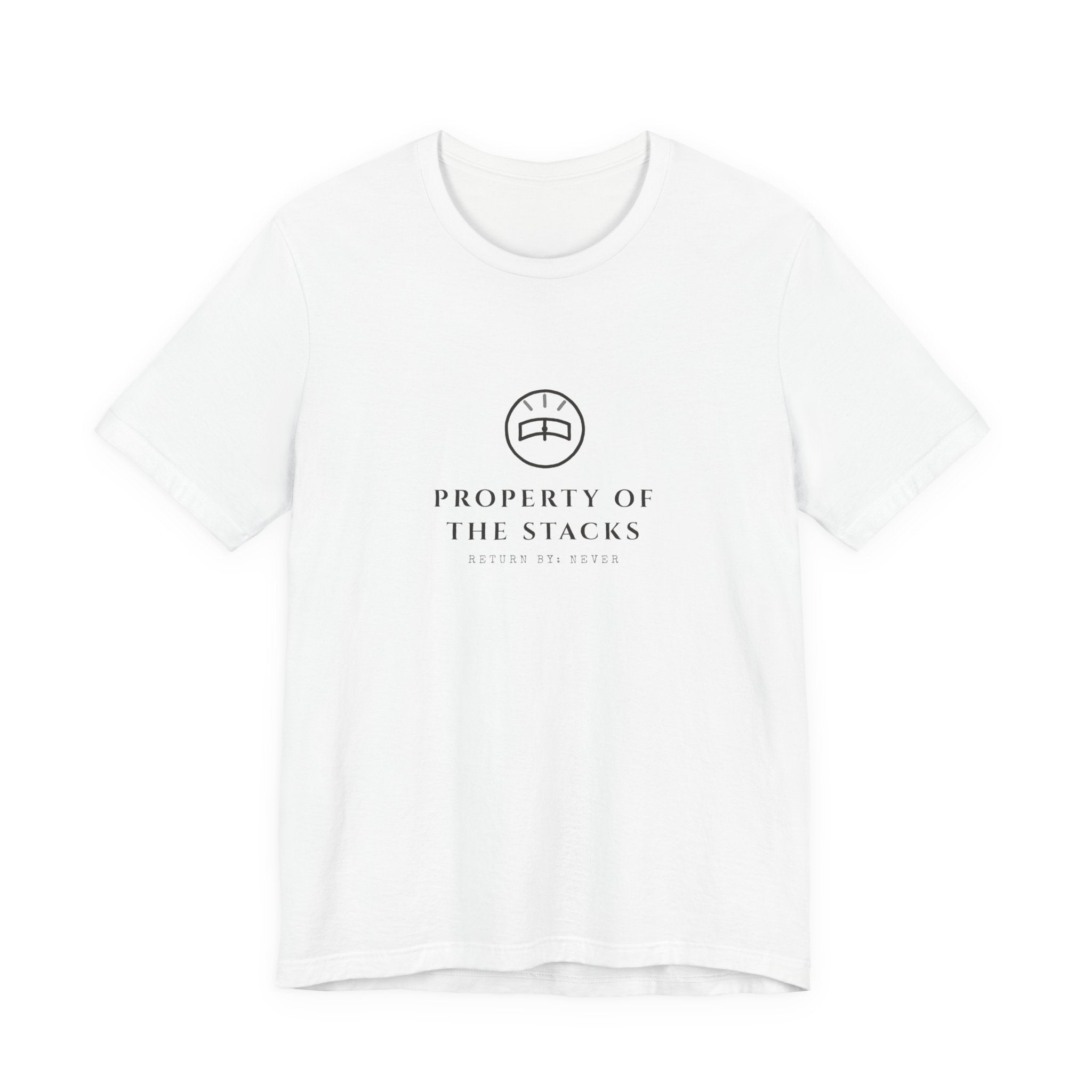 Property of the Stacks Minimalist Reader Sigil T-Shirt