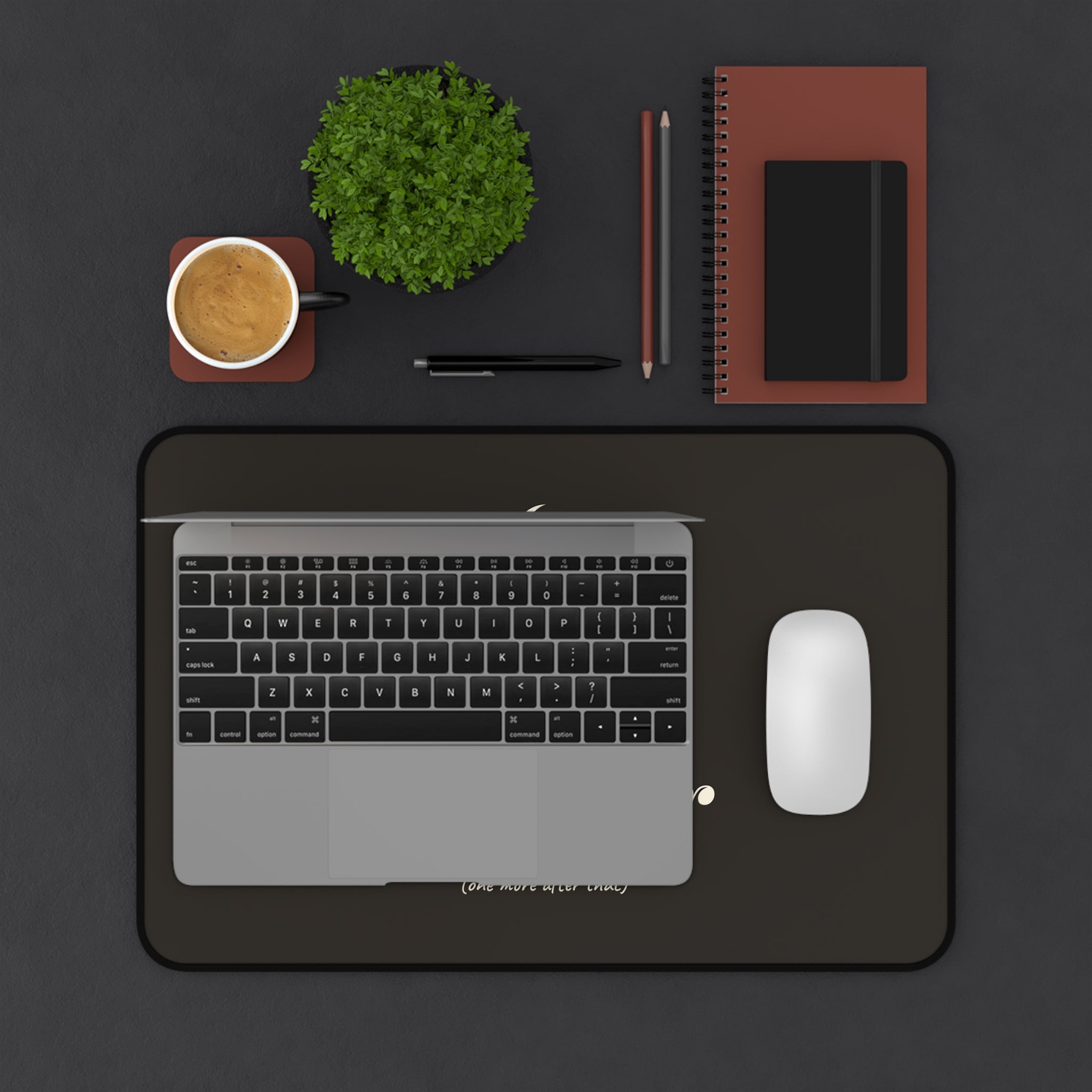 Just One More Chapter Desk Mat