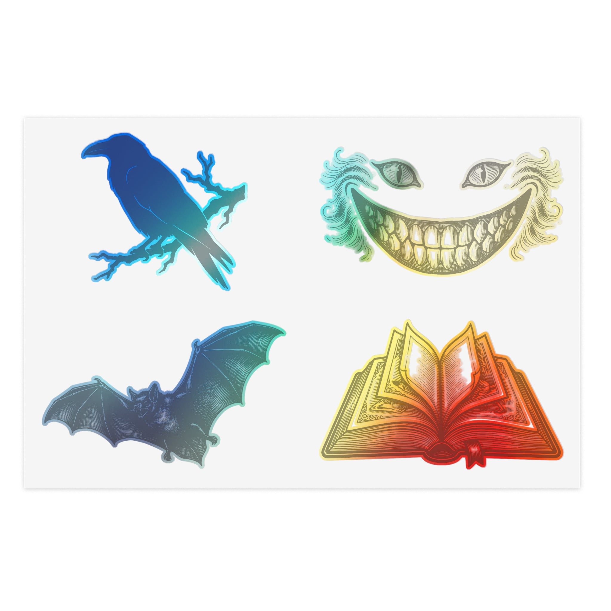 Bookish Motifs Sticker Sheet