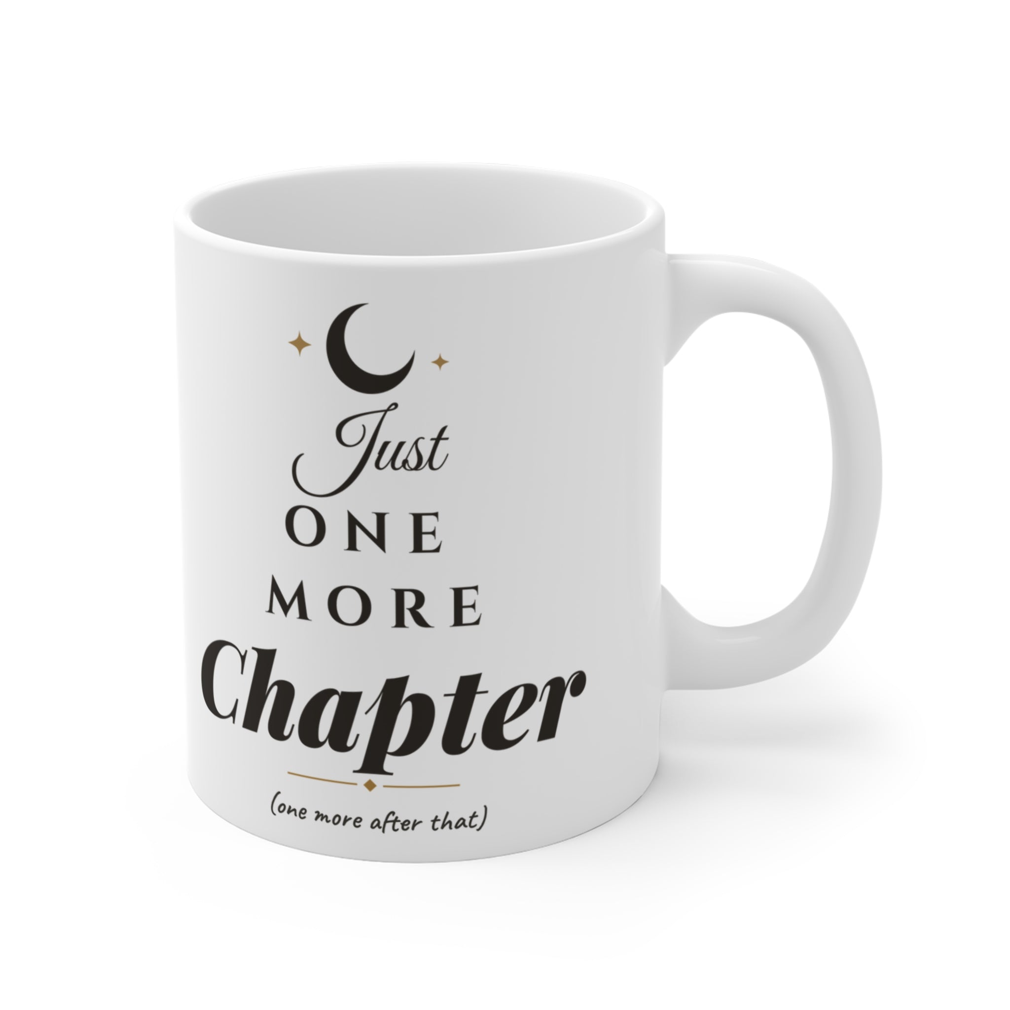 Just One More Chapter Mug