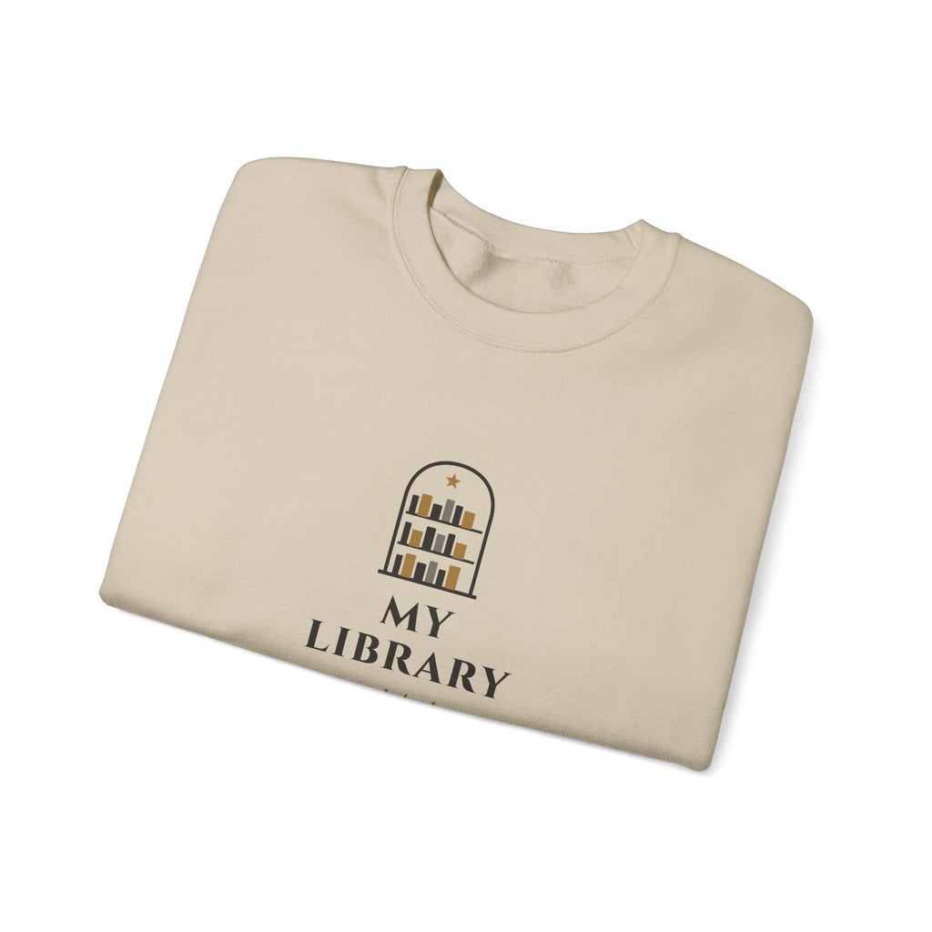 Shakespeare My Library Was Dukedom Large Enough Sweatshirt