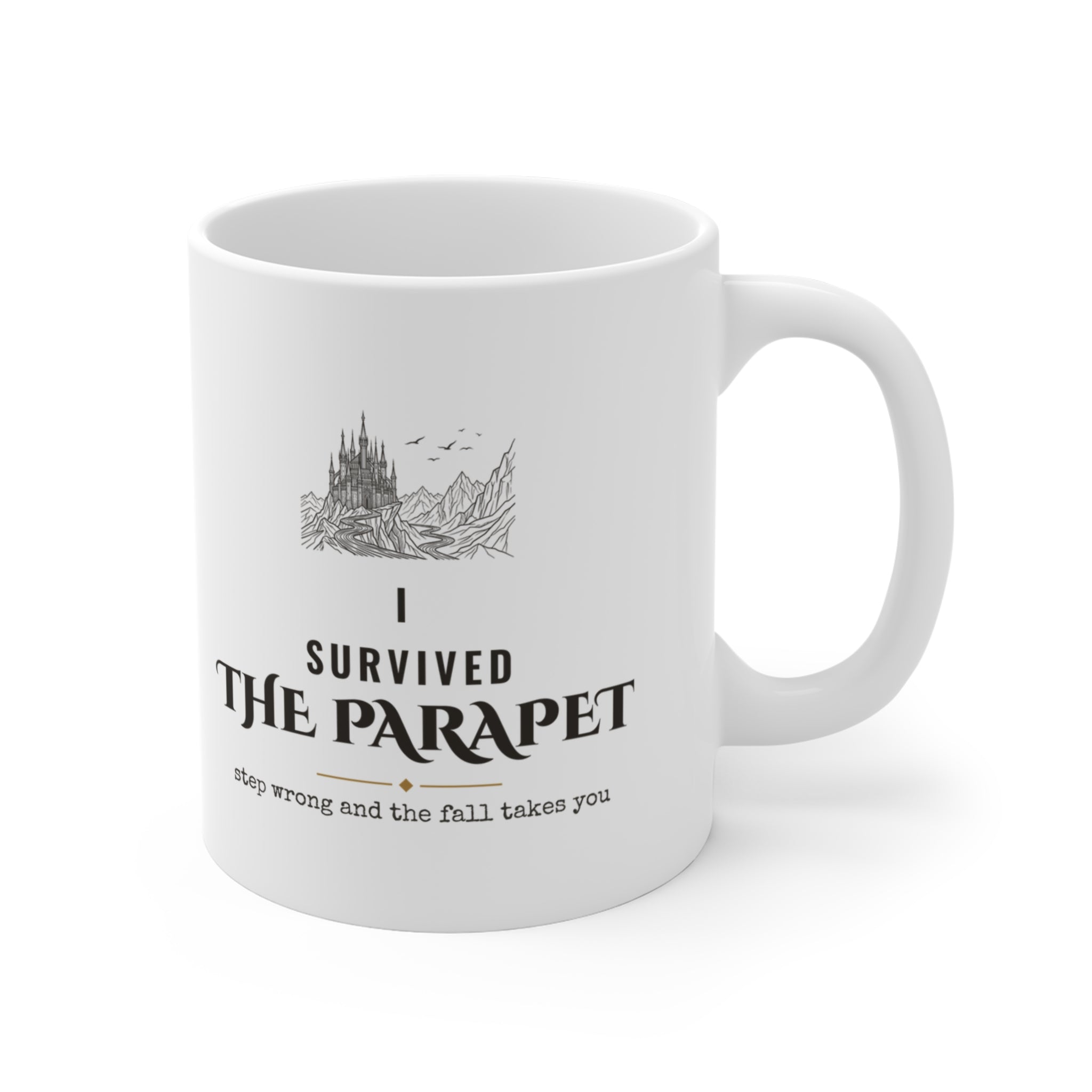 I Survived the Parapet Dragon Rider Mug