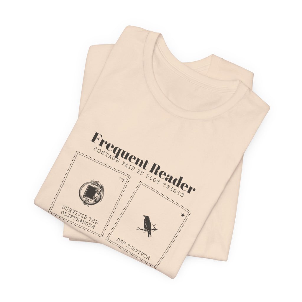 Frequent Reader Postage Stamp Collage T-Shirt