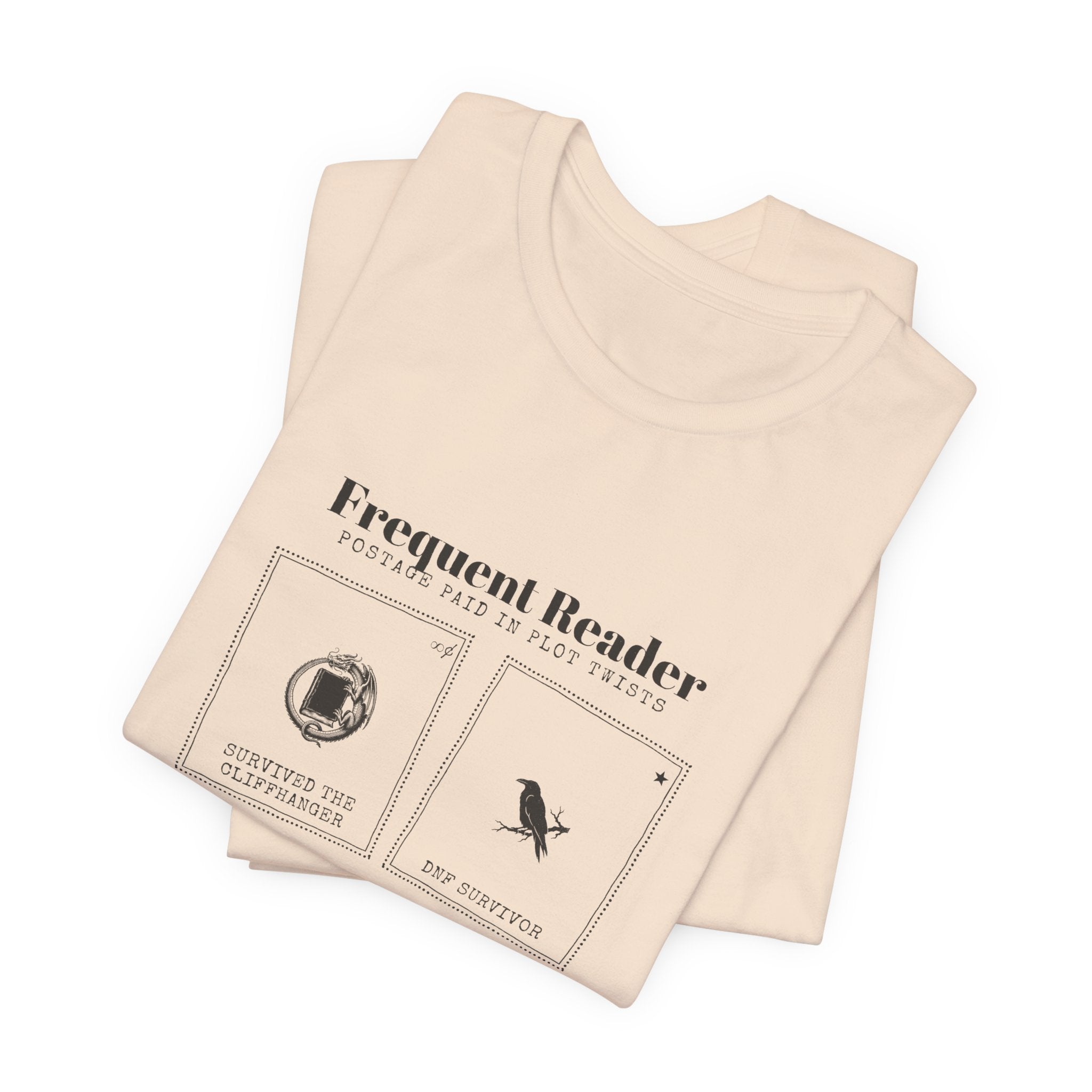 Frequent Reader Postage Stamp Collage T-Shirt