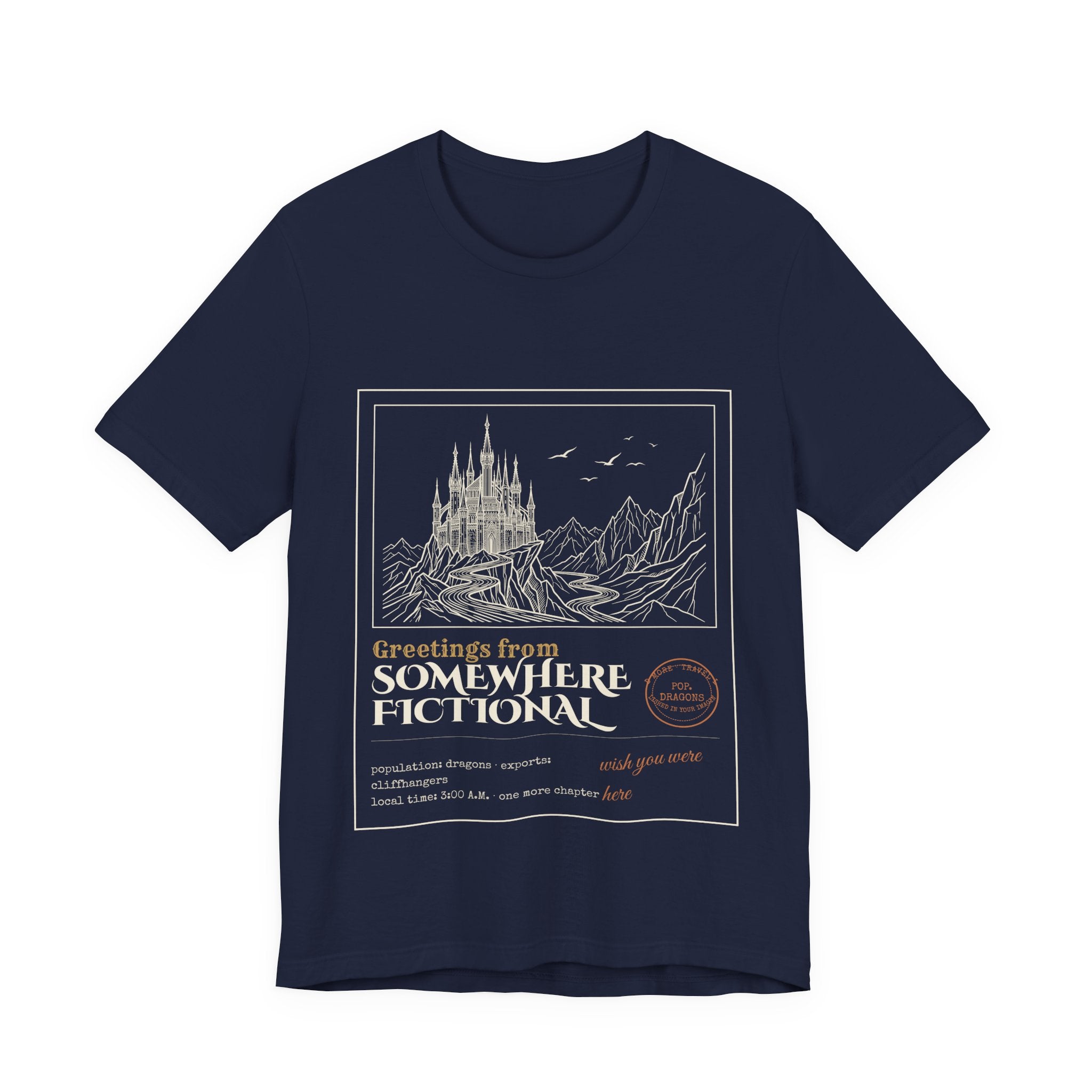 Greetings From Somewhere Fictional T-Shirt