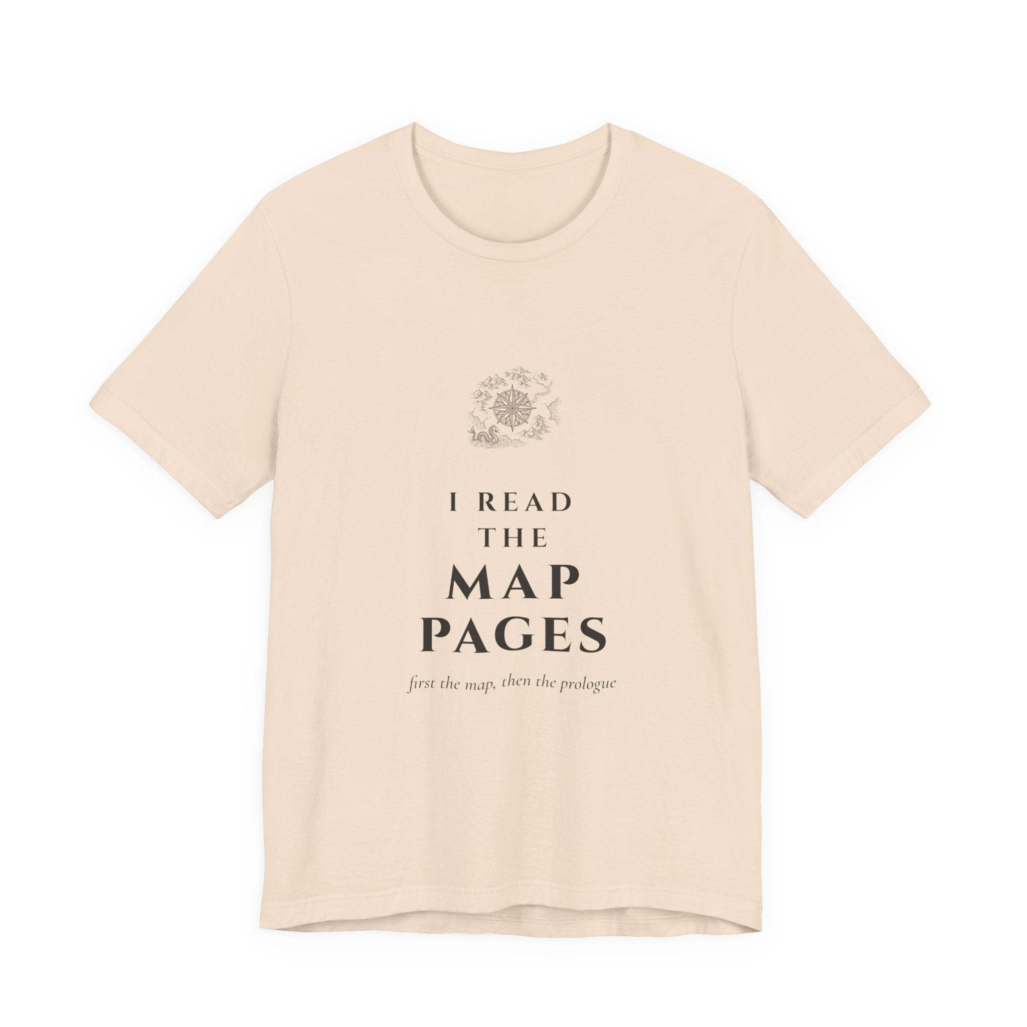 I Read the Map Pages T-Shirt