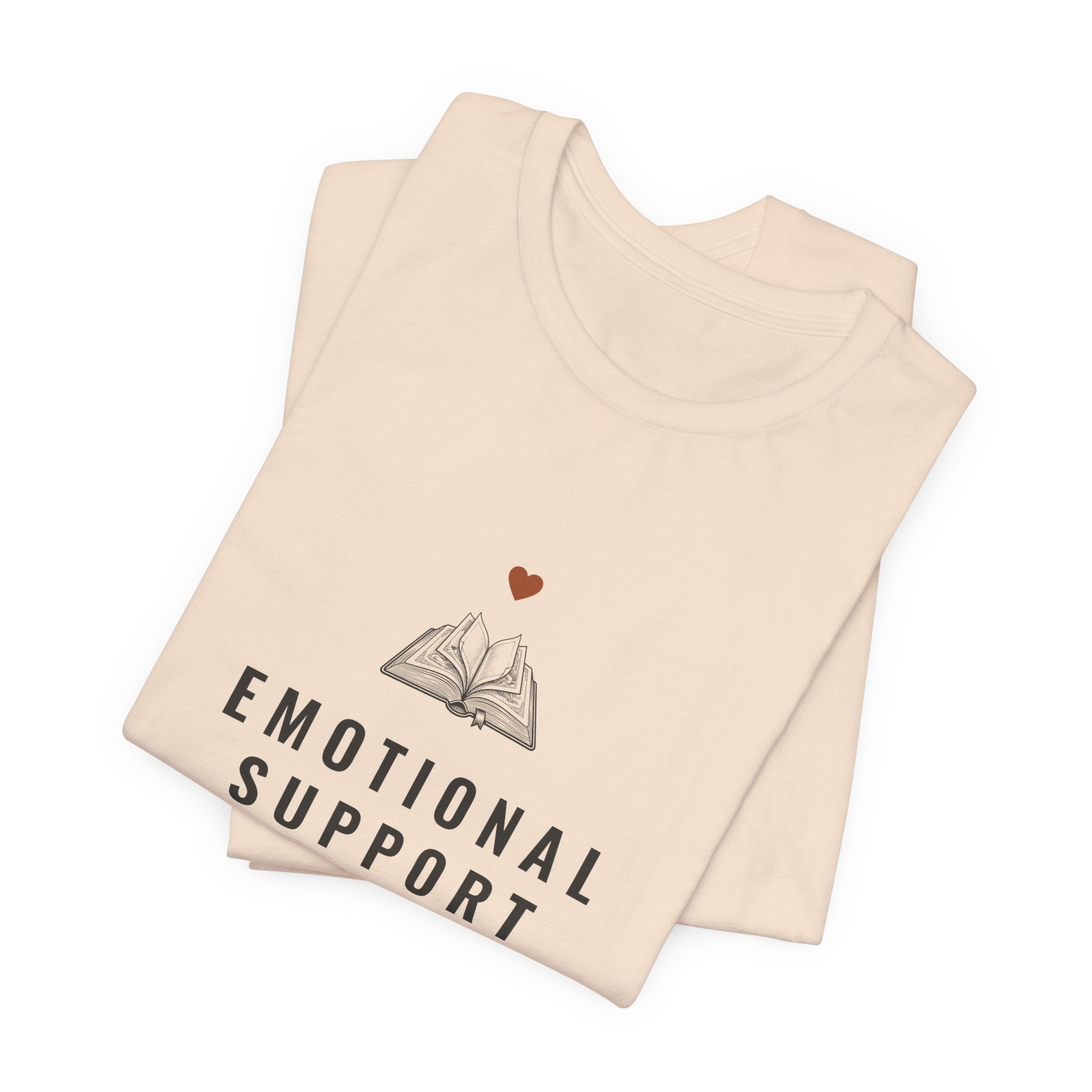 Emotional Support Book T-Shirt