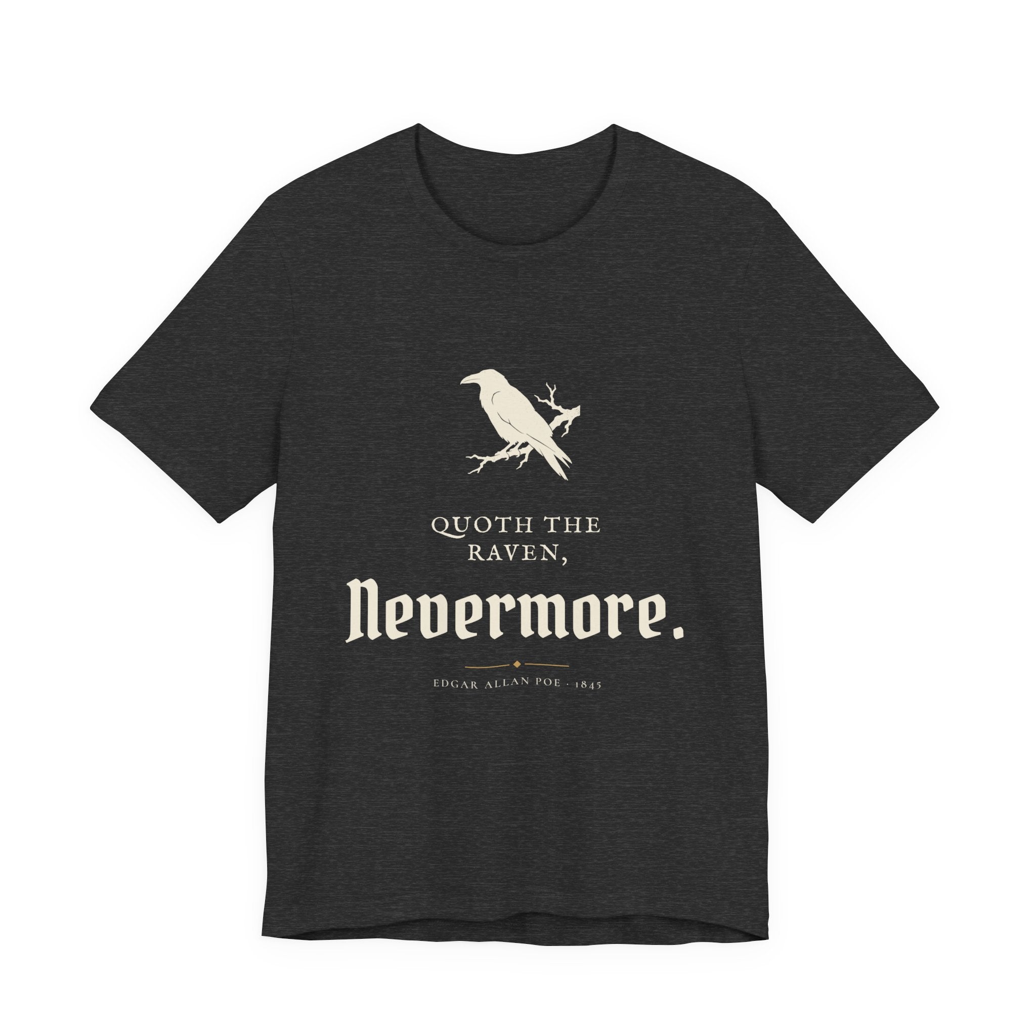 Edgar Allan Poe Nevermore Raven T-Shirt