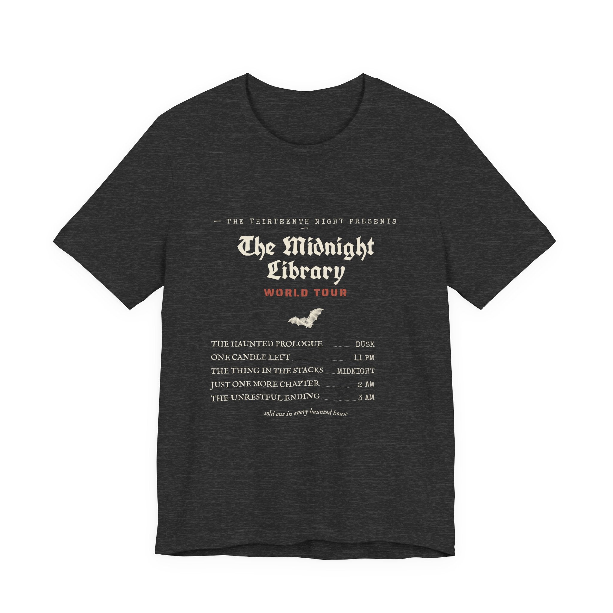 The Midnight Library Gothic Tour T-Shirt