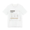 Chronically Reading Character Sheet T-Shirt