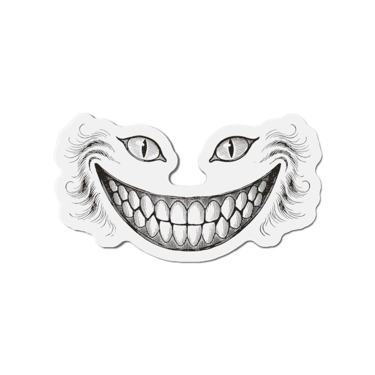 Cheshire Cat Die-Cut Magnet