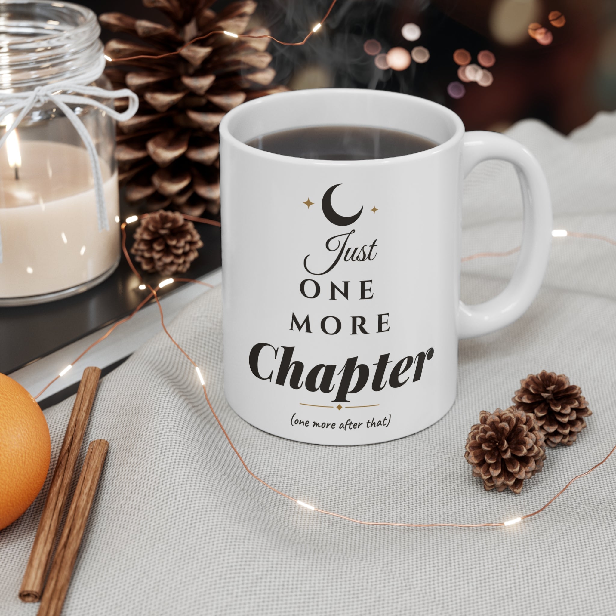 Just One More Chapter Mug