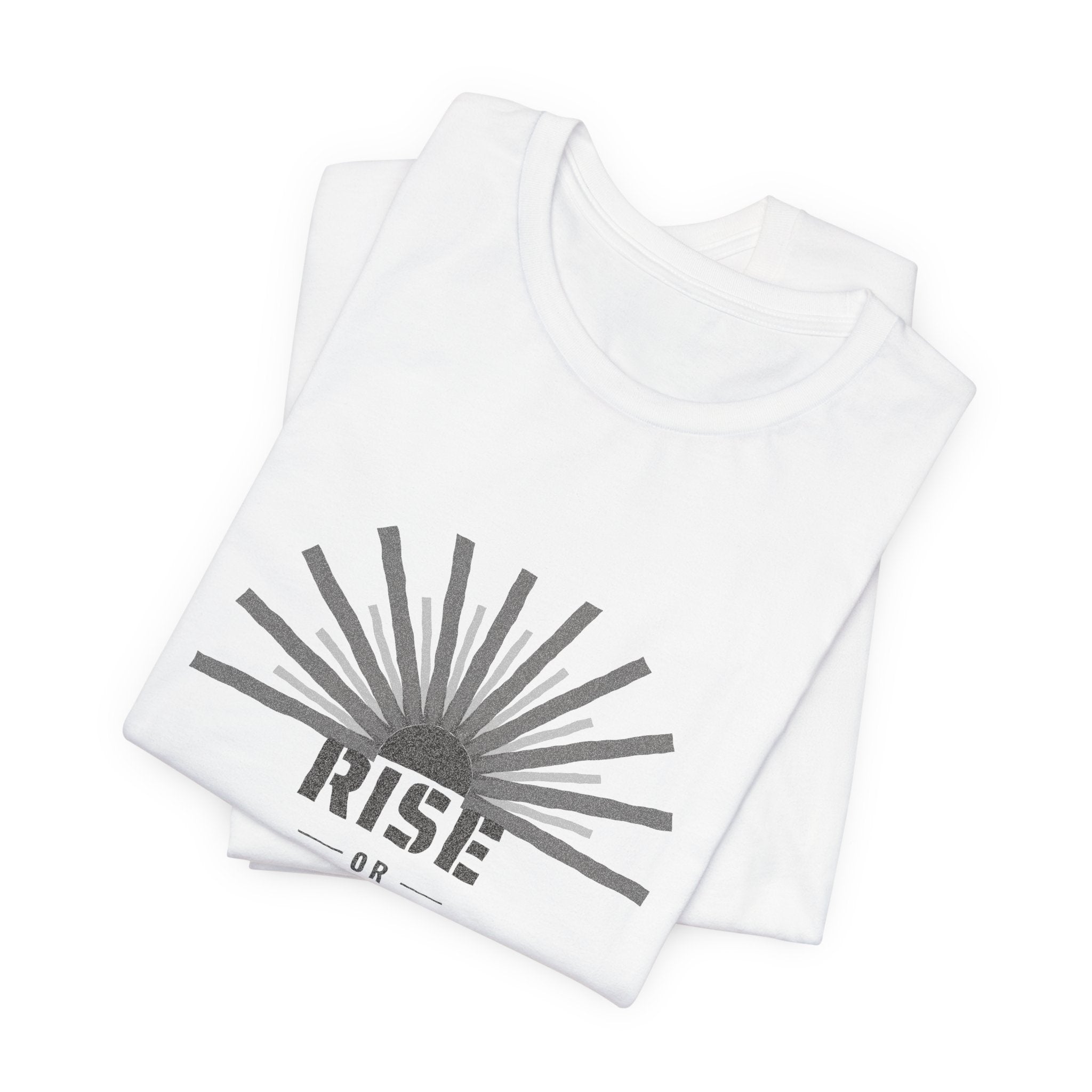 Rise or Rust Dystopian Sci-Fi Reader T-Shirt