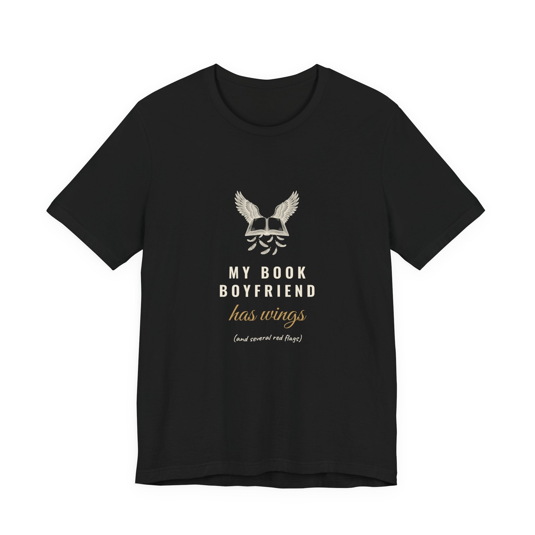 My Book Boyfriend Has Wings T-Shirt