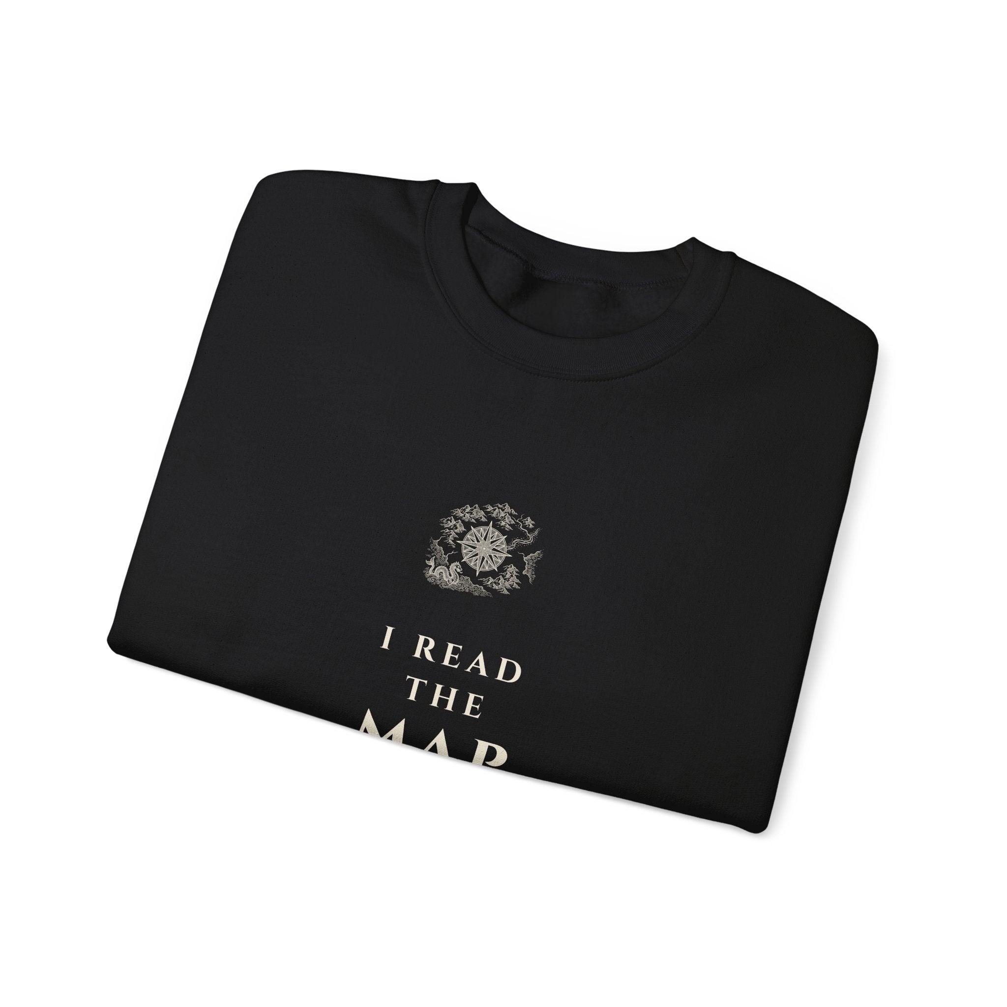 I Read the Map Pages Sweatshirt