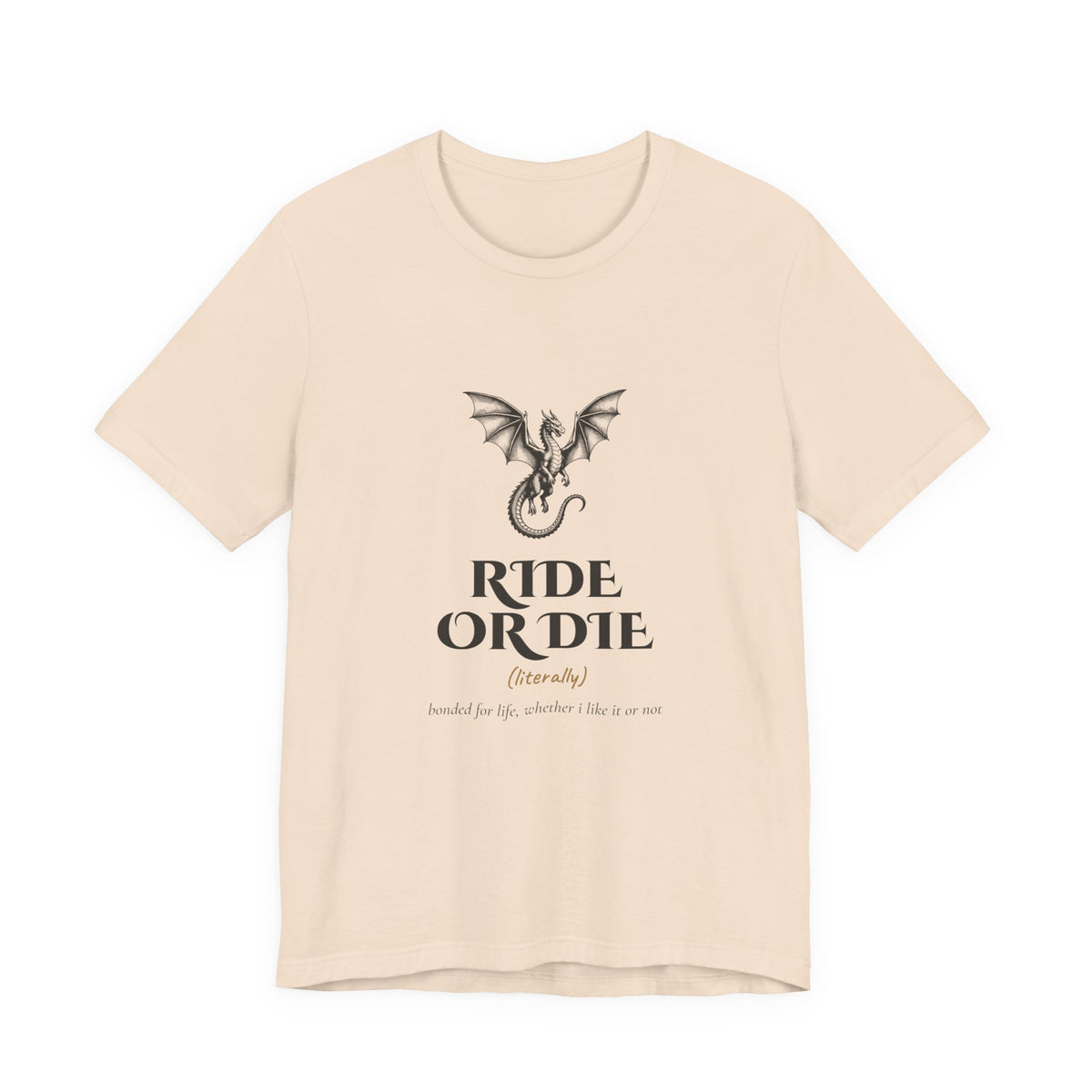 Ride or Die Dragon Rider T-Shirt