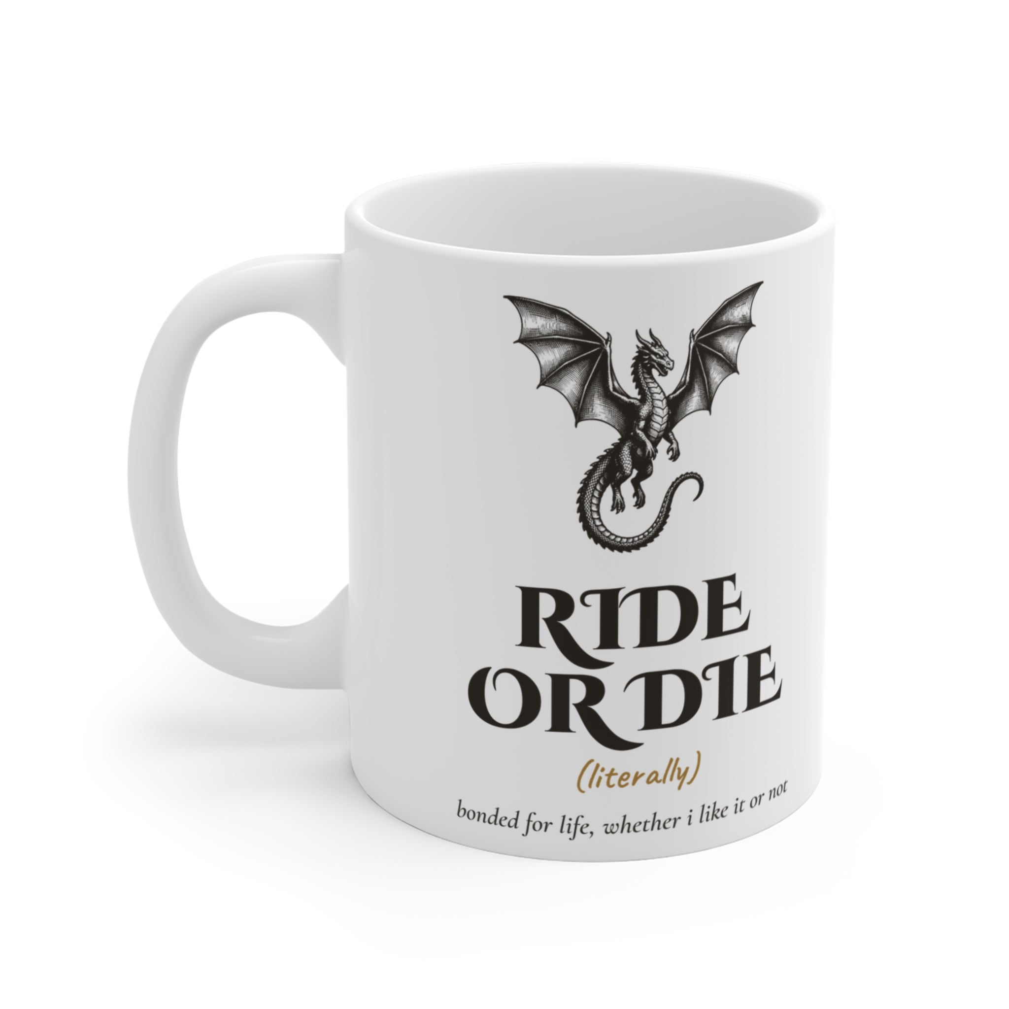 Ride or Die Dragon Rider Mug