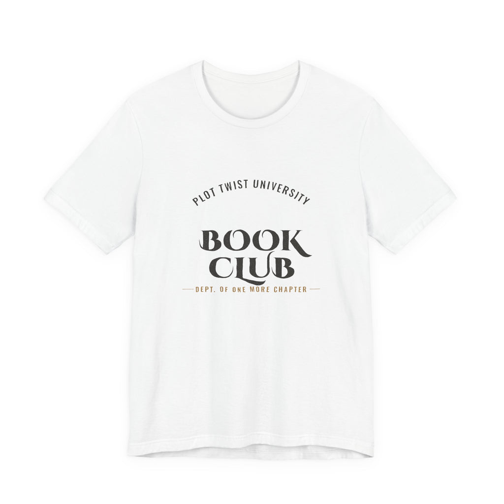 Plot Twist University Book Club Varsity T-Shirt