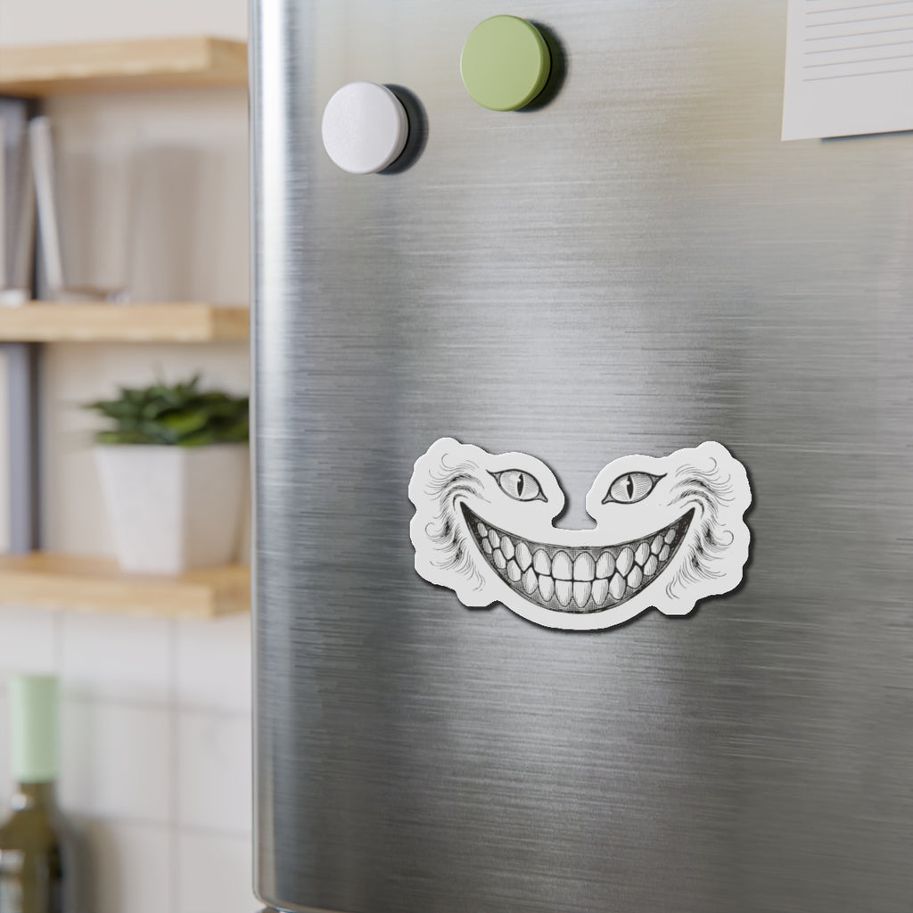 Cheshire Cat Die-Cut Magnet