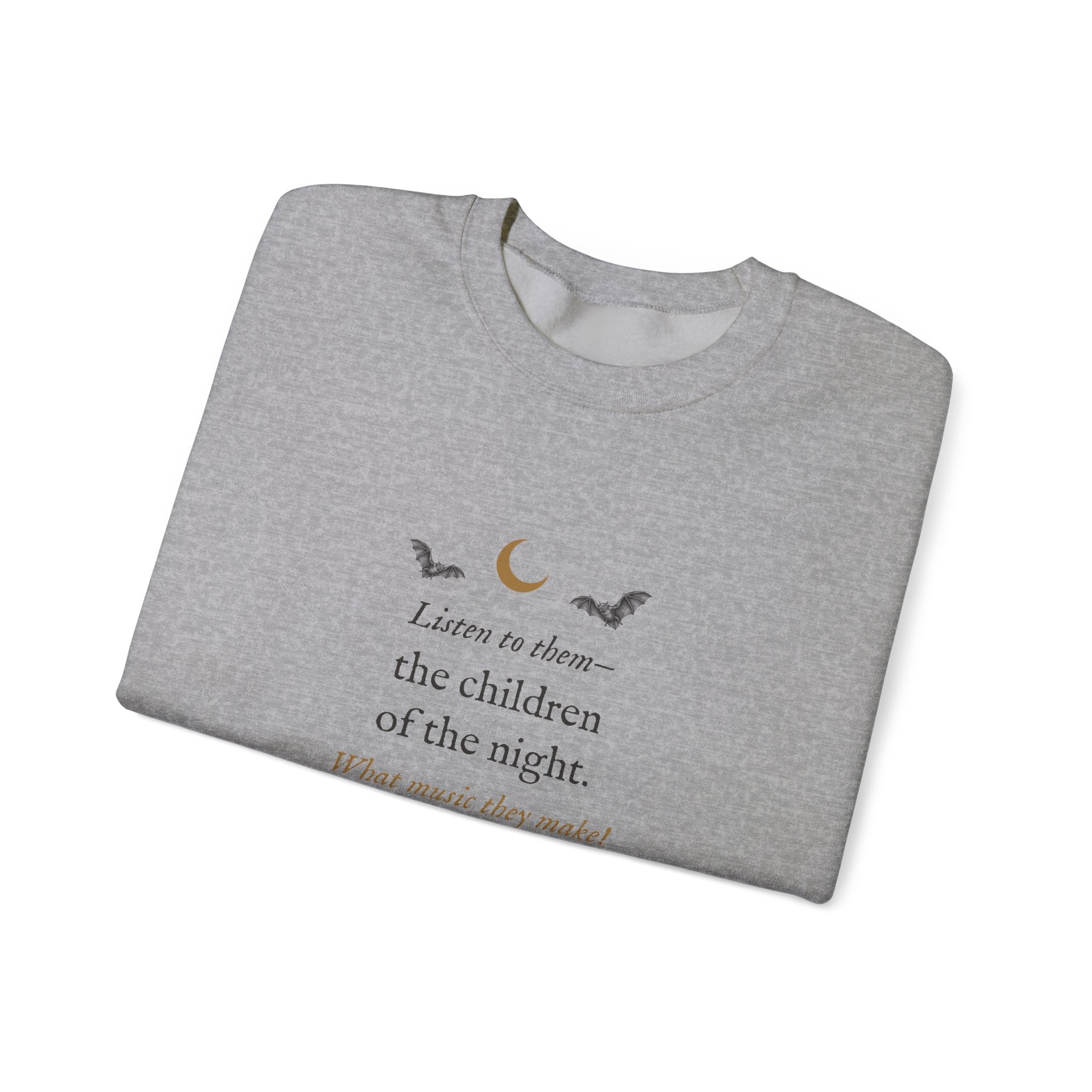 Dracula Children of the Night Sweatshirt