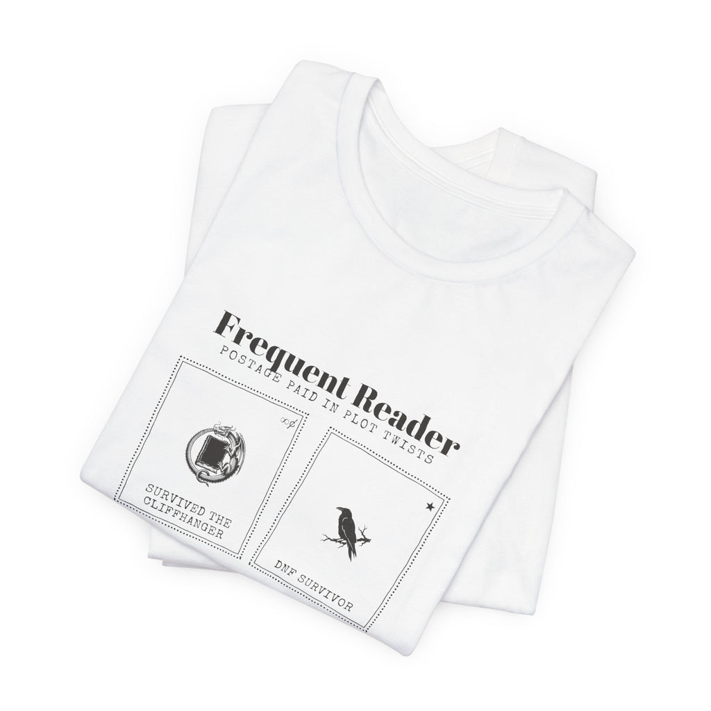 Frequent Reader Postage Stamp Collage T-Shirt