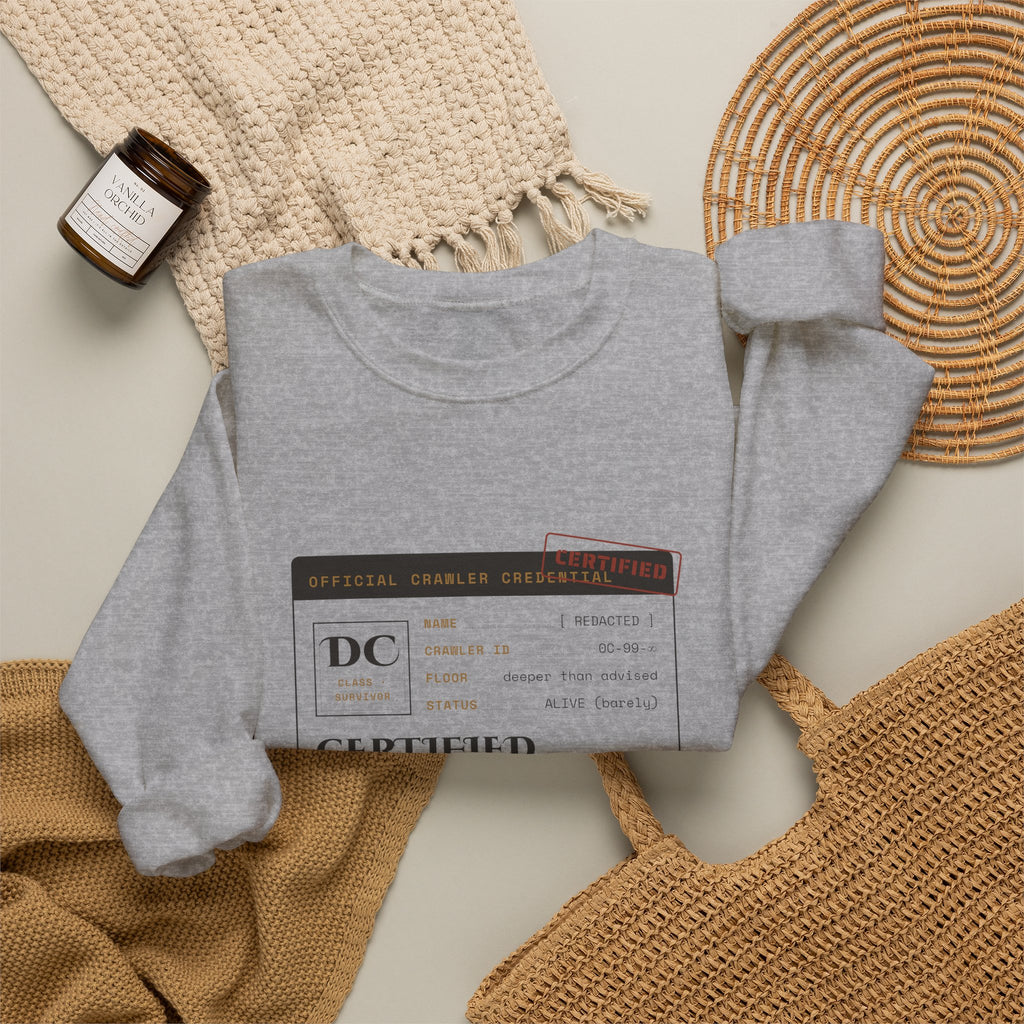 Certified Dungeon Crawler Sweatshirt