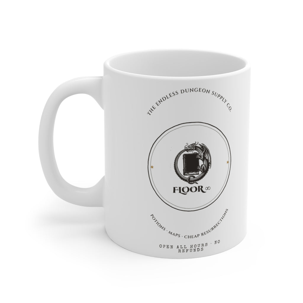 The Endless Dungeon Supply Co. Vintage Emblem Mug