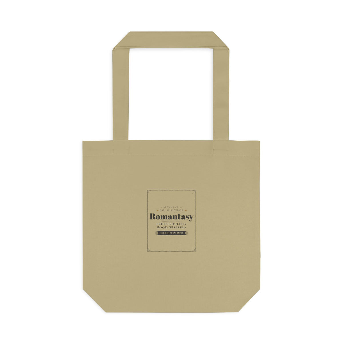 Romantasy Vintage Label Canvas Tote Bag