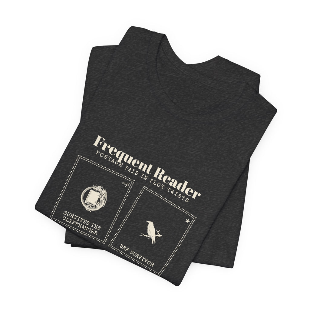Frequent Reader Postage Stamp Collage T-Shirt