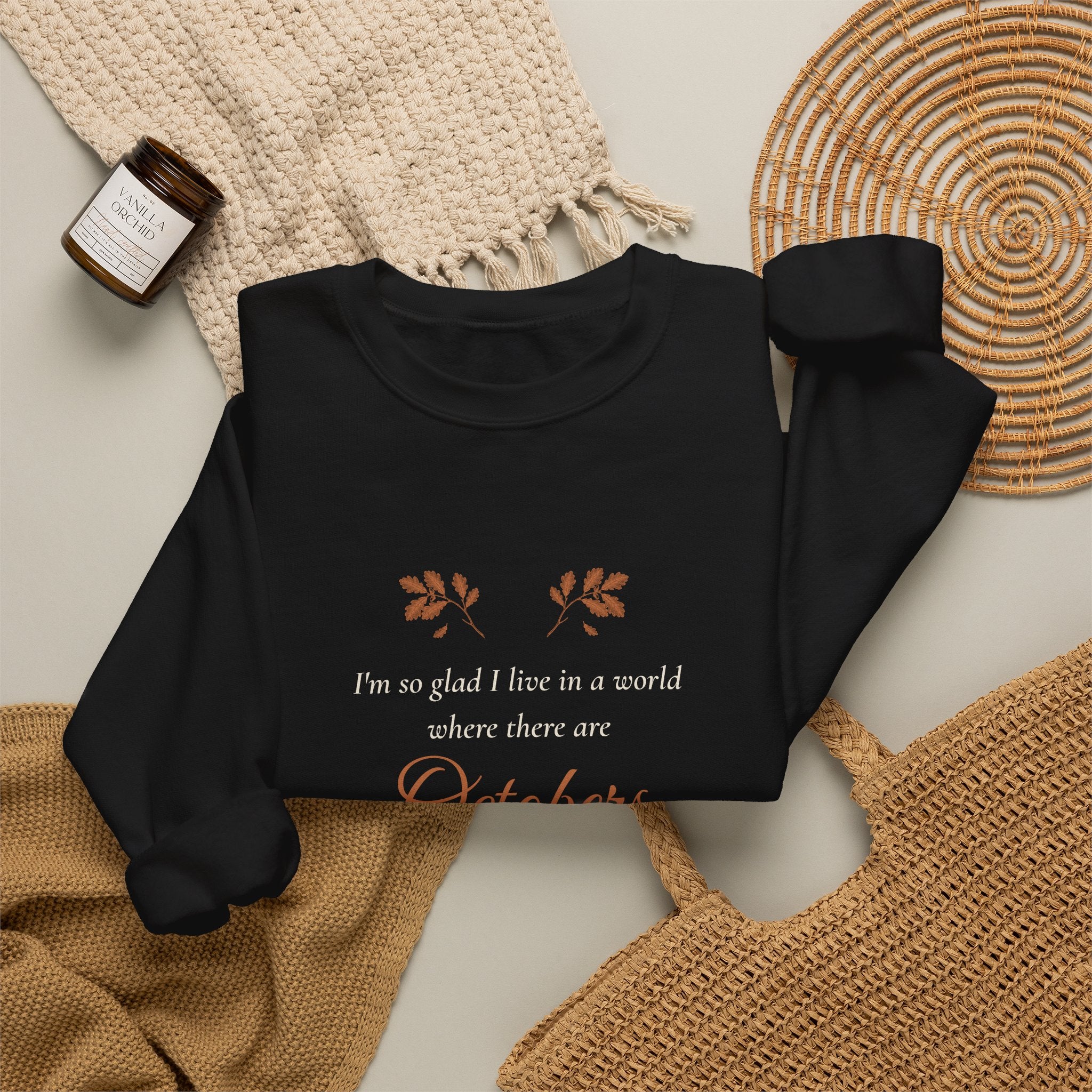 Anne of Green Gables World Where There Are Octobers Sweatshirt