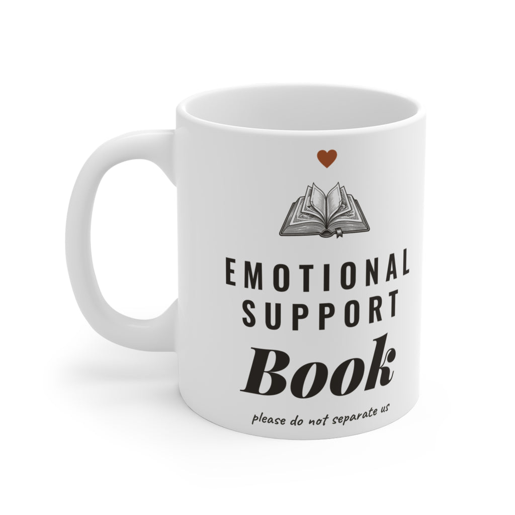 Emotional Support Book Mug