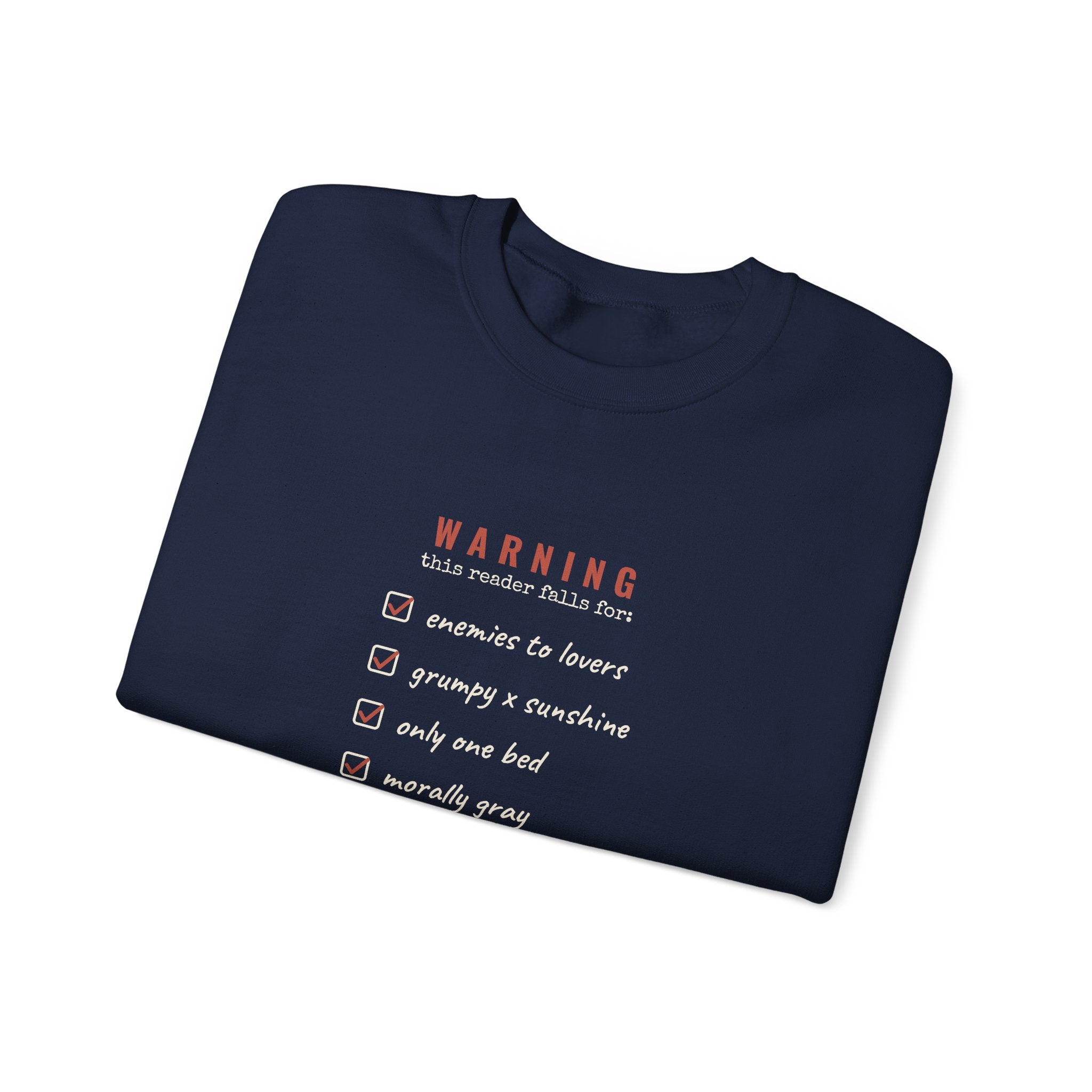 Romance Trope Checklist Sweatshirt