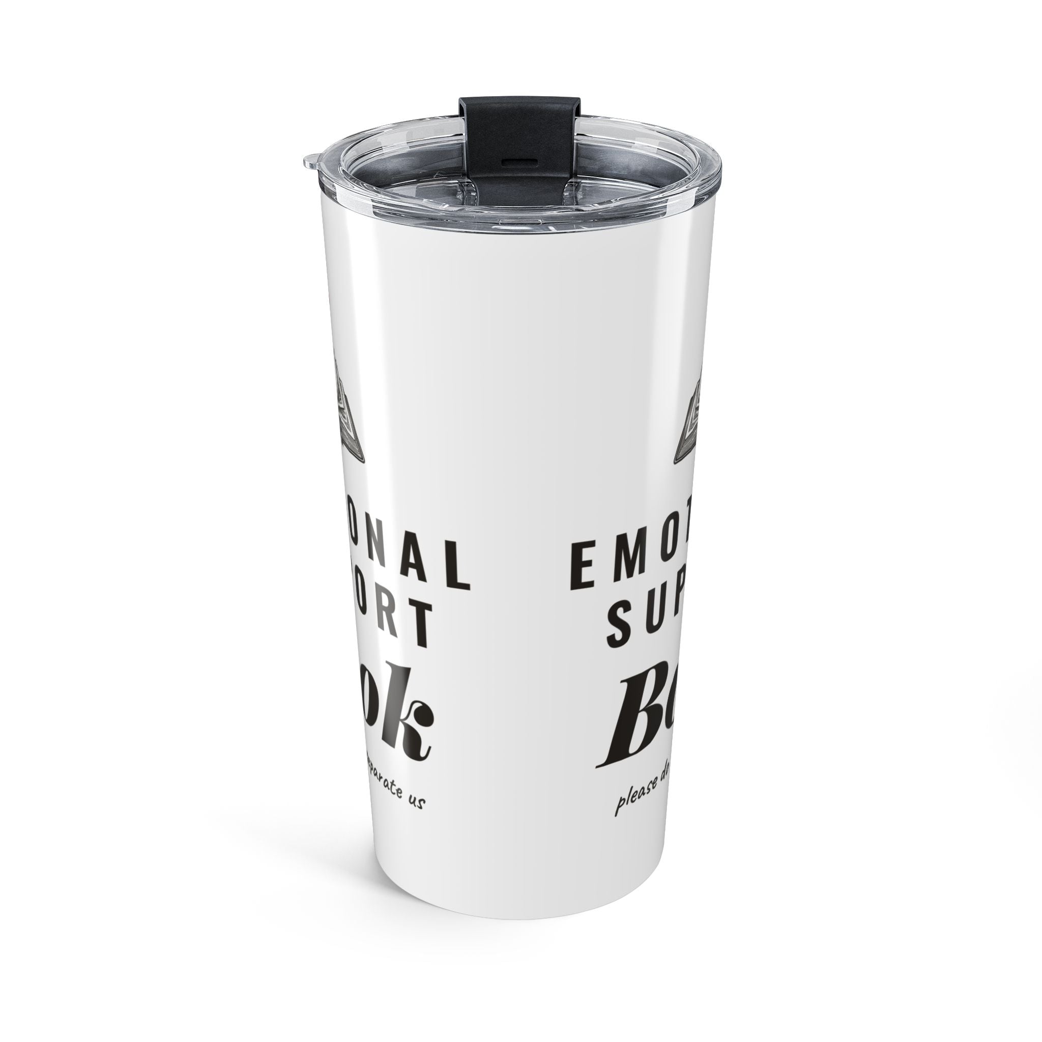 Emotional Support Book Skinny Tumbler