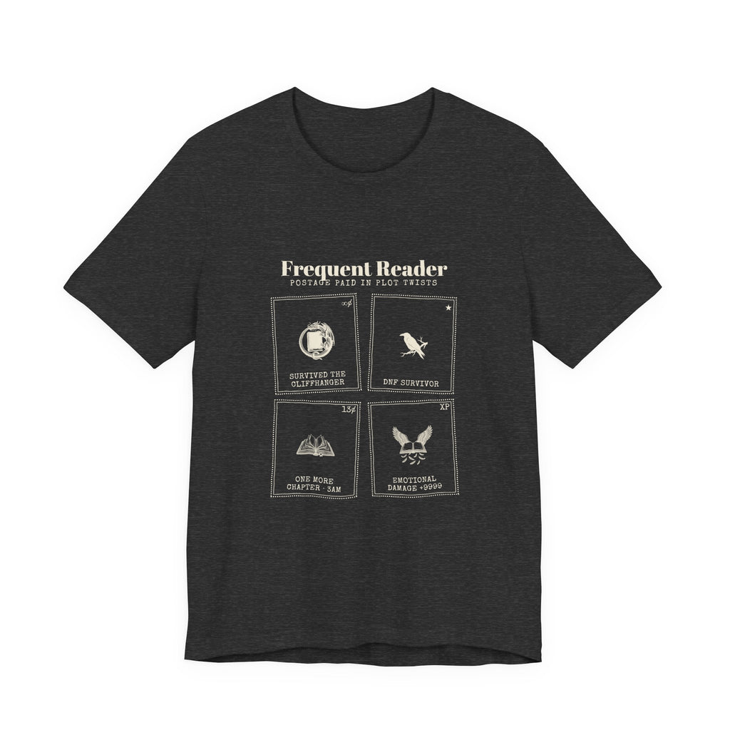 Frequent Reader Postage Stamp Collage T-Shirt