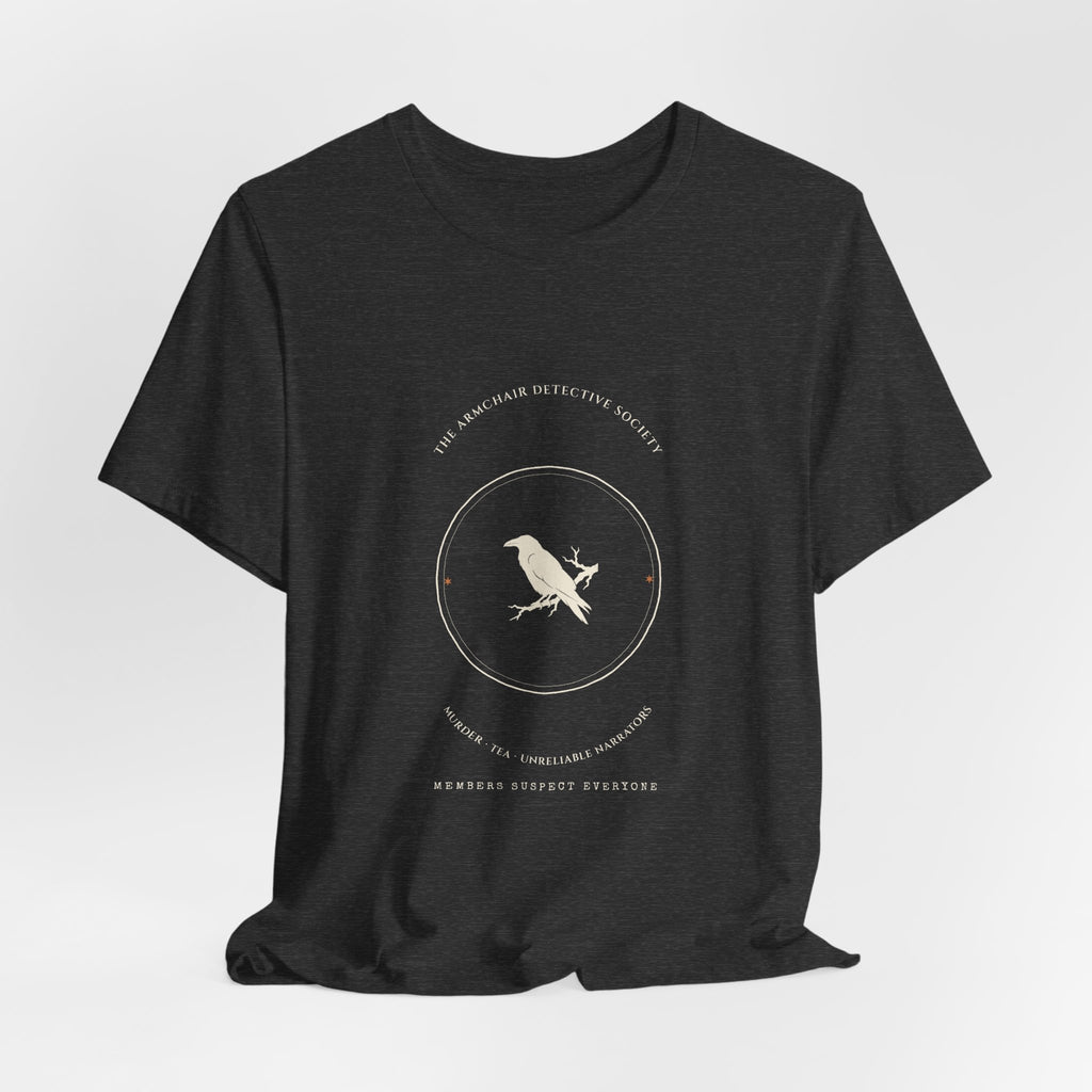 The Armchair Detective Society Mystery Crest T-Shirt