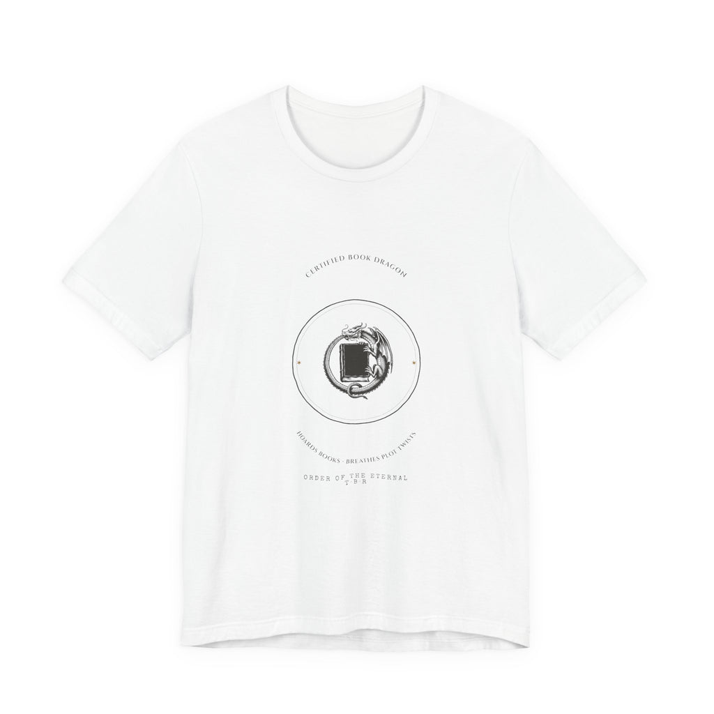 Certified Book Dragon Vintage Crest T-Shirt