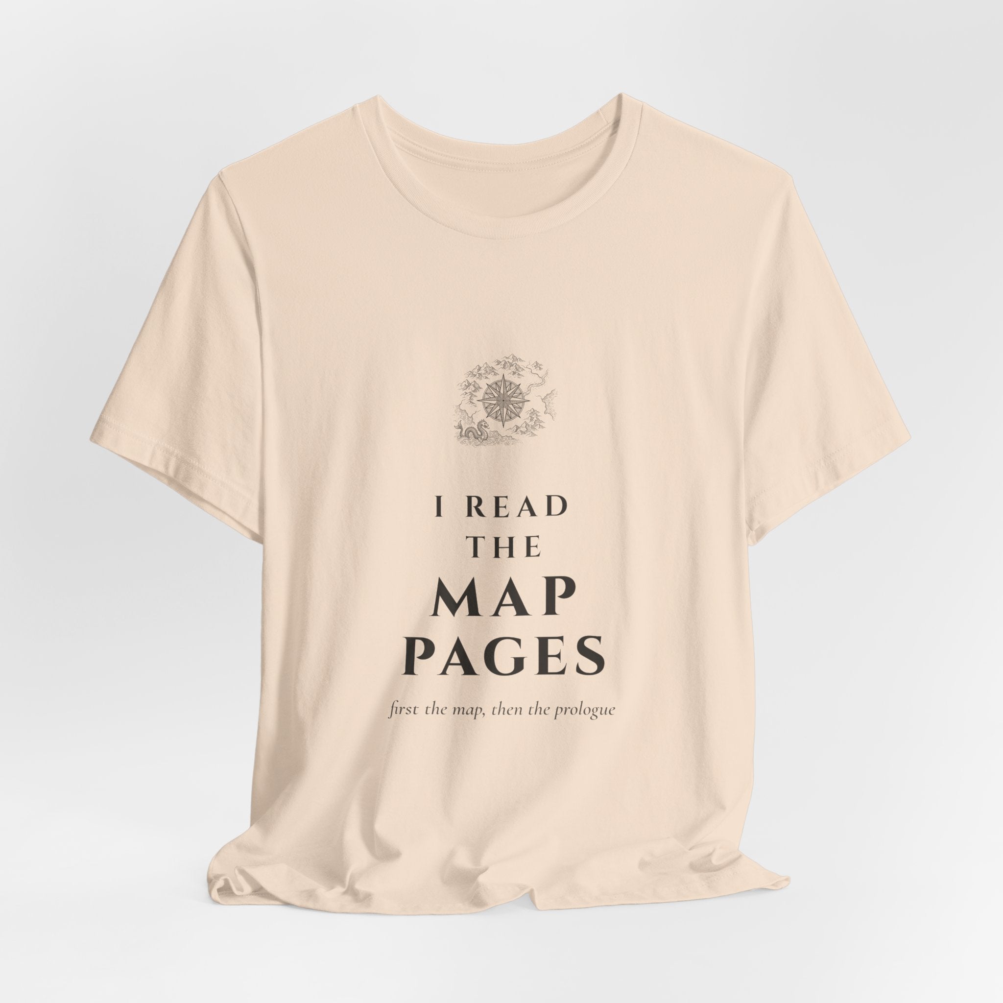 I Read the Map Pages T-Shirt