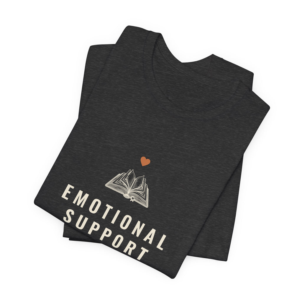 Emotional Support Book T-Shirt
