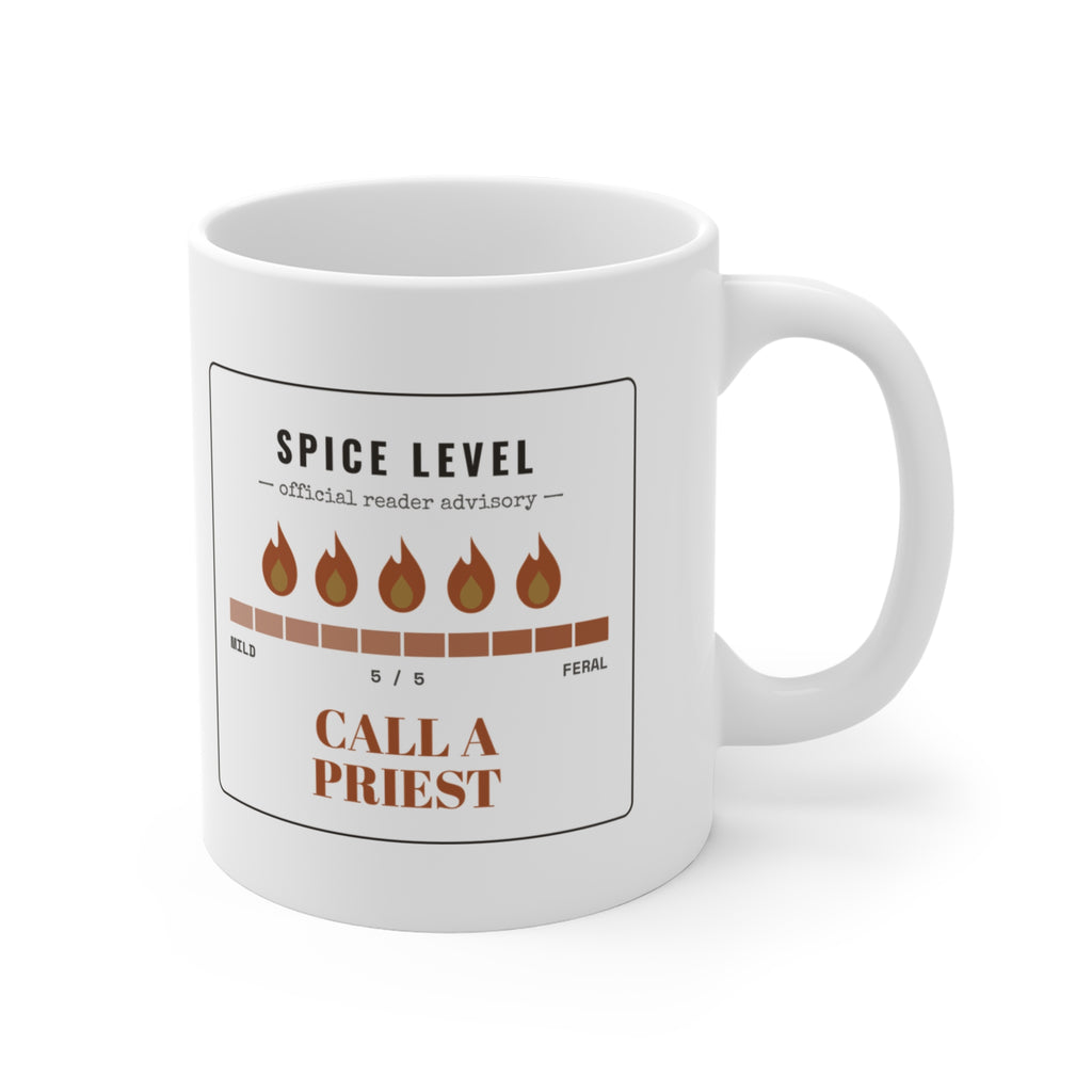 Spice Level Call a Priest Mug