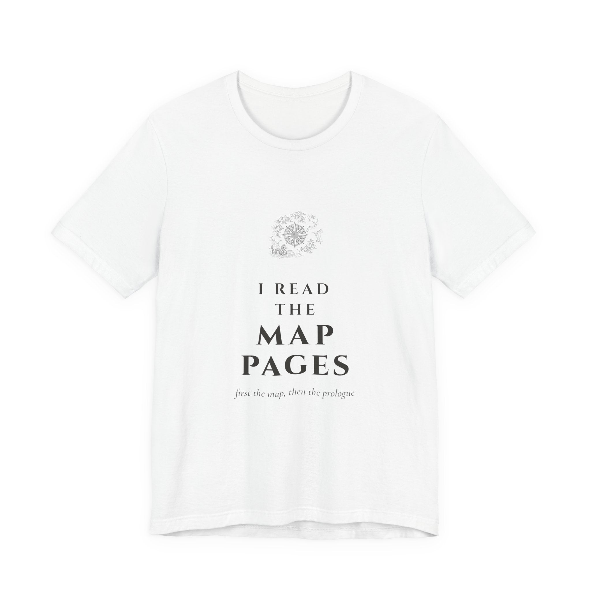 I Read the Map Pages T-Shirt