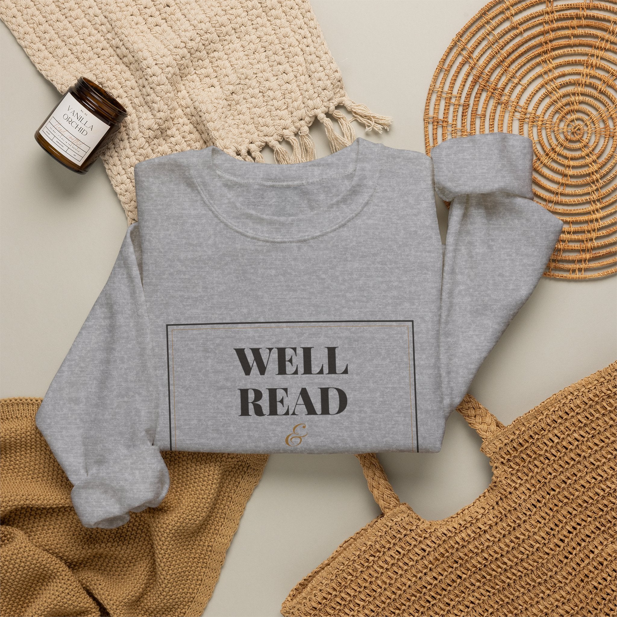 Well Read and Slightly Dangerous Sweatshirt