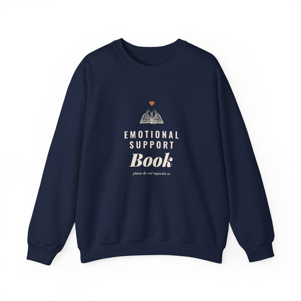 Emotional Support Book Sweatshirt