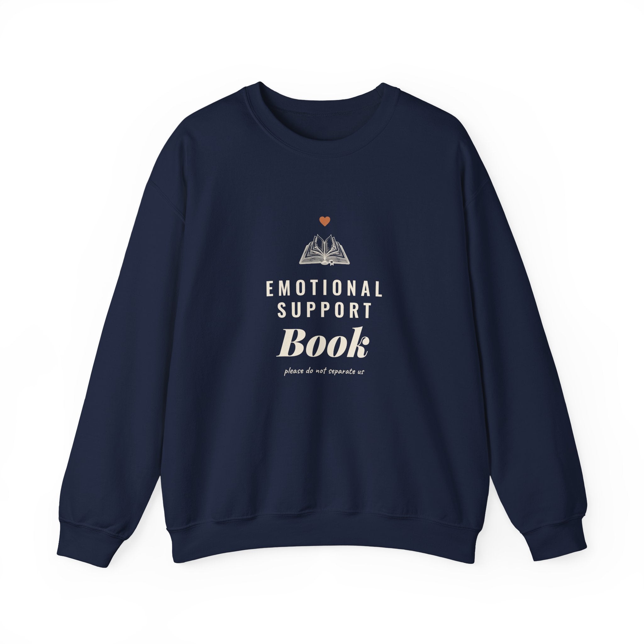 Emotional Support Book Sweatshirt
