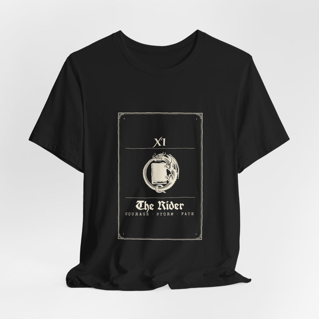 The Rider Tarot Card Dragon Reader T-Shirt