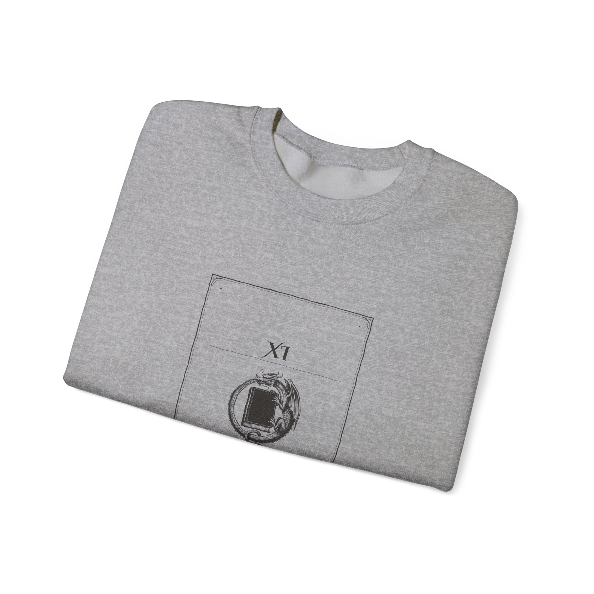 The Rider Tarot Card Dragon Reader Sweatshirt