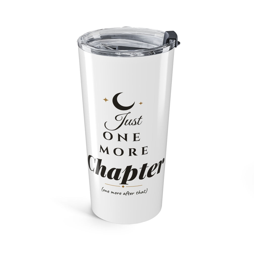 Just One More Chapter Skinny Tumbler