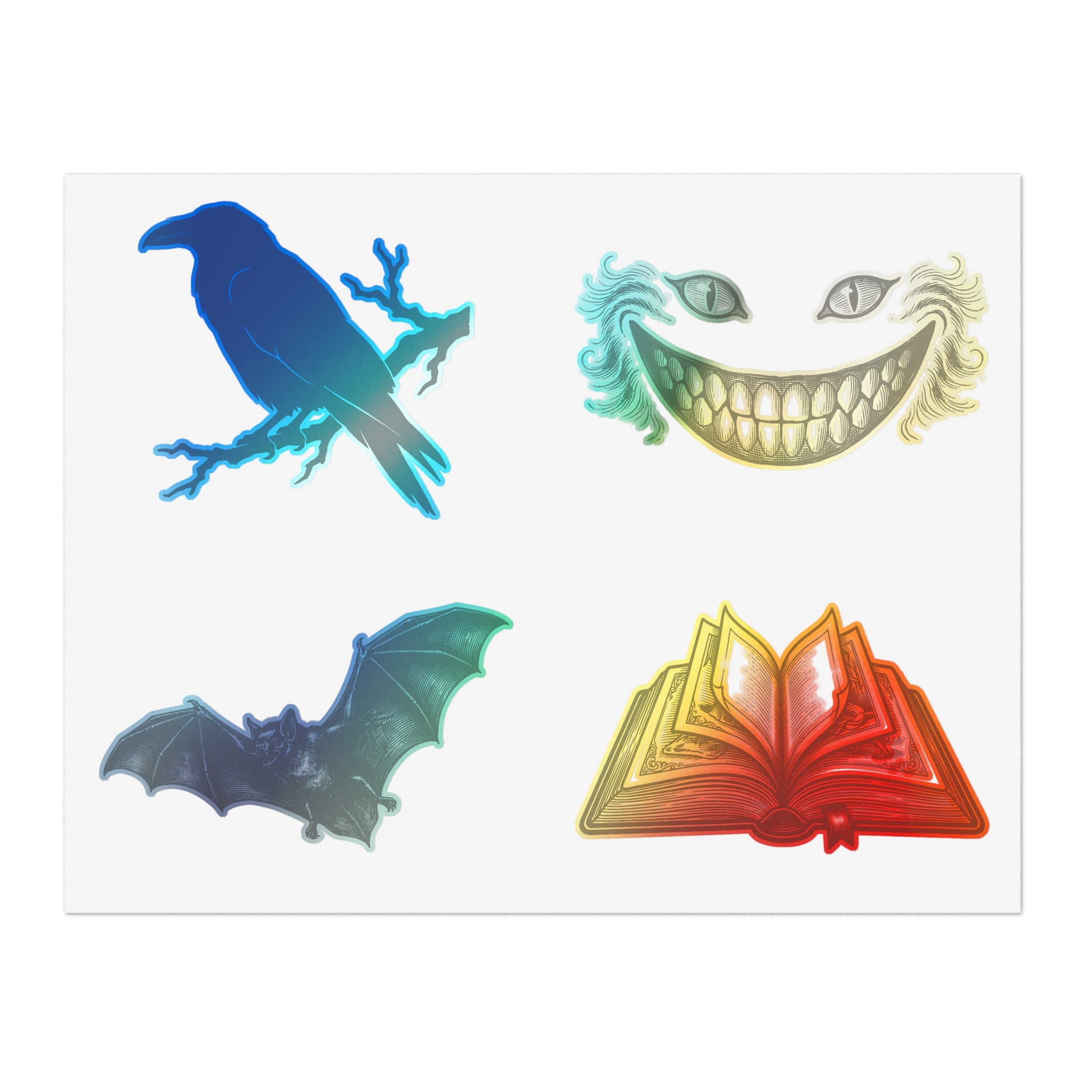 Bookish Motifs Sticker Sheet