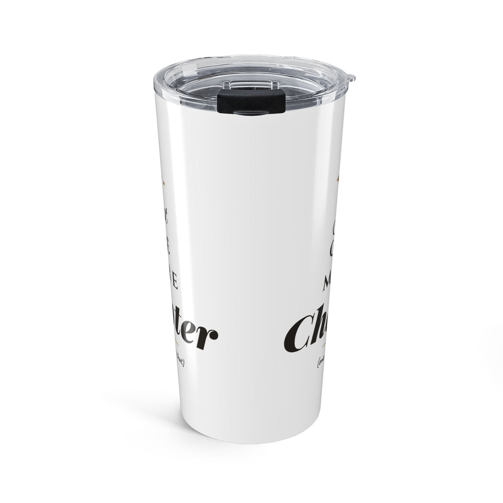Just One More Chapter Skinny Tumbler